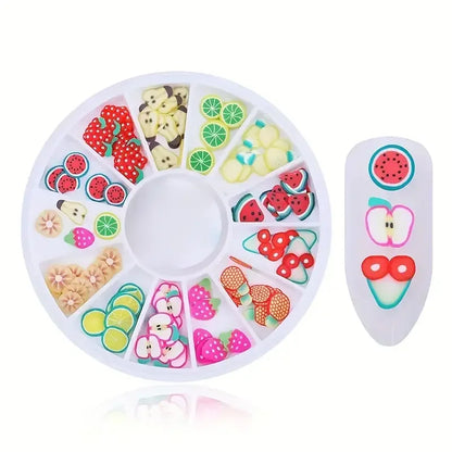 Nail Art Rhinestone Gems - Glitter Crystal Beads Manicure Decoration Accessories for Professional Nail Design