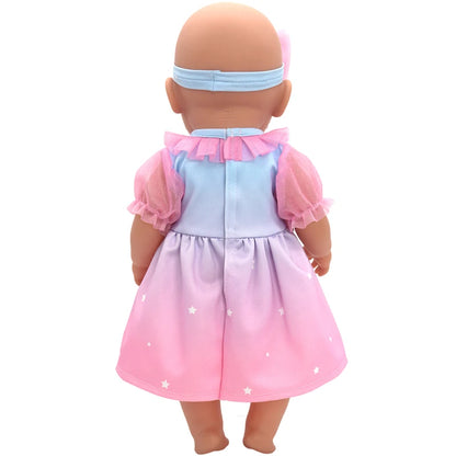 18-Inch American Girl Doll Clothes – Coat, Tights & Pants Outfit for Newborn & Baby Dolls