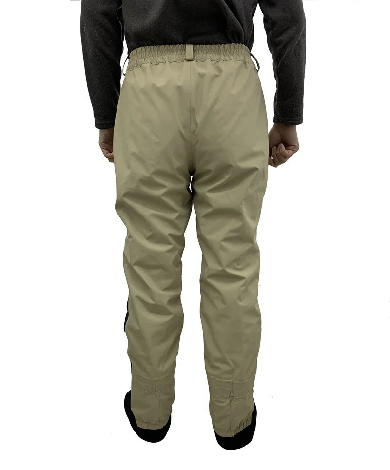 3 Layer Breathable Waterproof Fly Fishing Waist Waders – Stockingfoot High Pant Waders for Duck Hunting & Wading