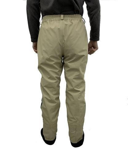 3 Layer Breathable Waterproof Fly Fishing Waist Waders – Stockingfoot High Pant Waders for Duck Hunting & Wading