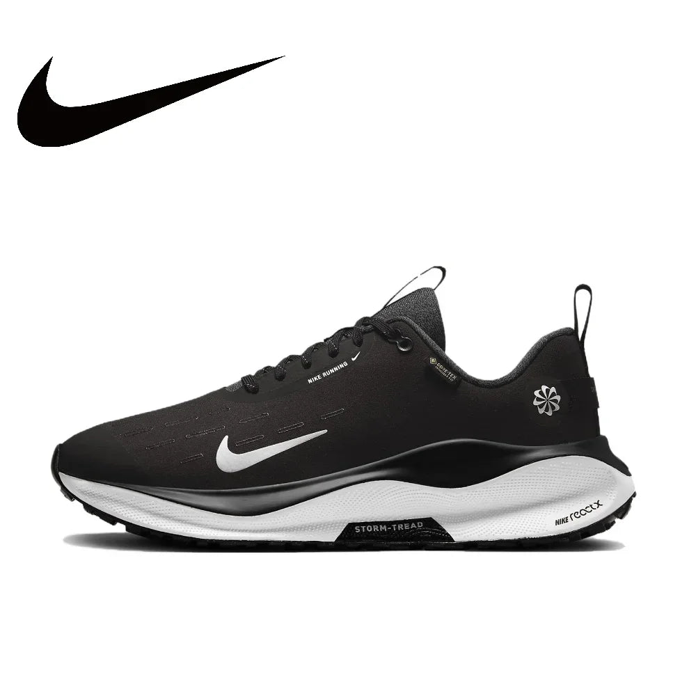 NIKE React Infinity Run Flyknit 4 GTX Sneakers for Men - Shock-Absorbing, Wear-Resistant Low Running Shoes