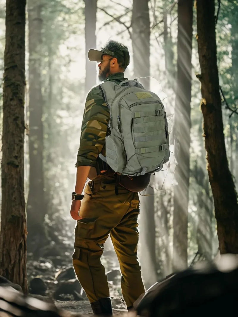 45L Waterproof Tactical Backpack – Outdoor Fishing, Hunting, Hiking & Camping Rucksack
