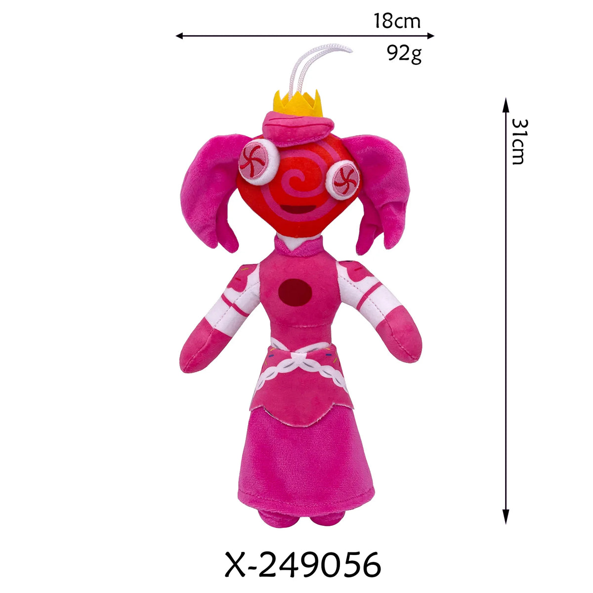 41-Style The Amazing Digital Circus Plush Toys - Clown & Rabbit Stuffed Dolls for Kids, Fans, Collectors & Gifts