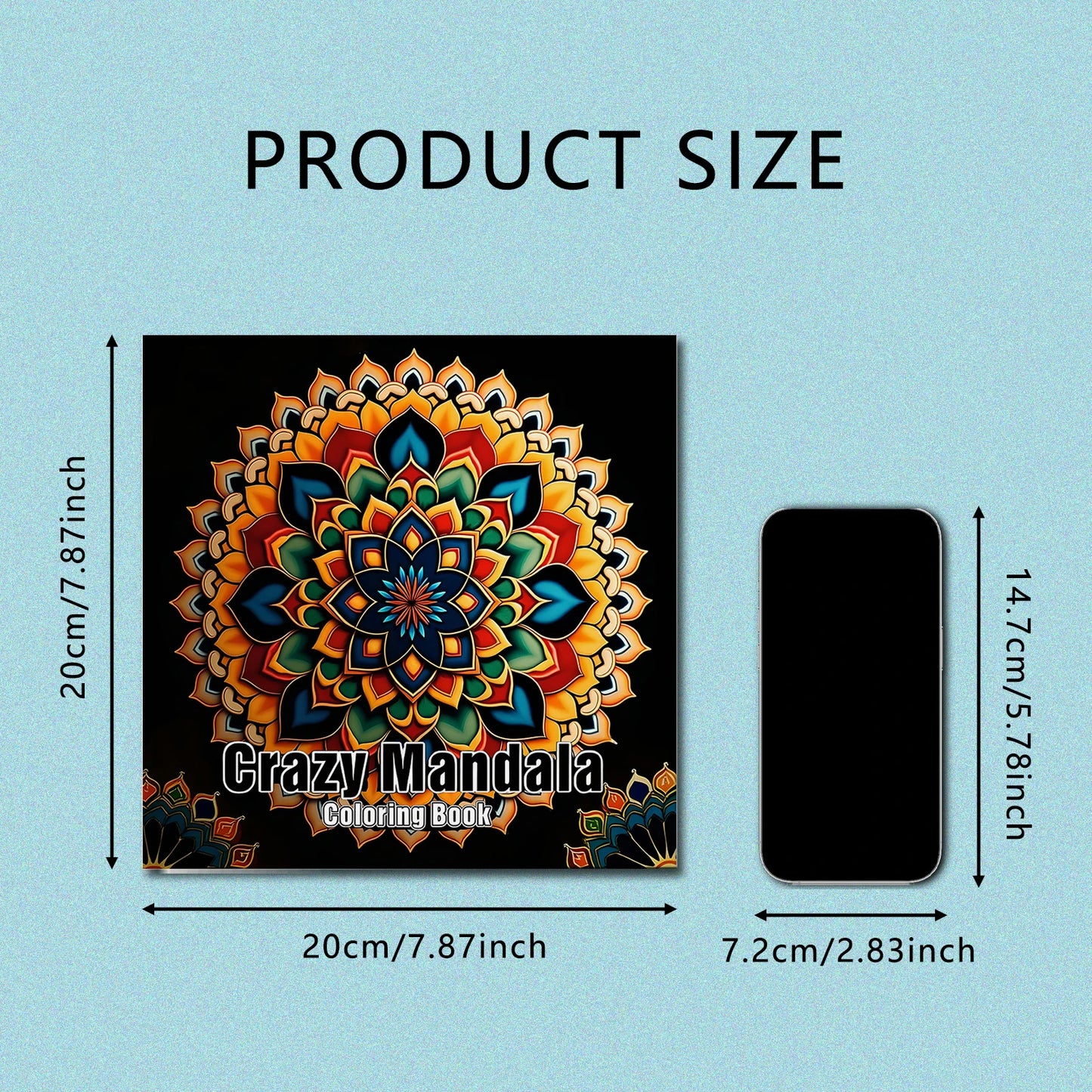 Mandalas Flower Coloring Book for Adults - Stress Relief, Relaxation & Creative Drawing Art Book