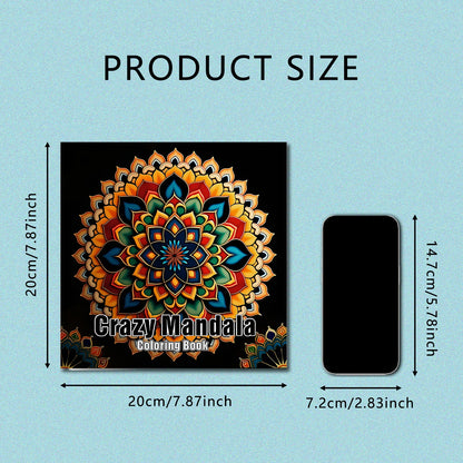 Mandalas Flower Coloring Book for Adults - Stress Relief, Relaxation & Creative Drawing Art Book