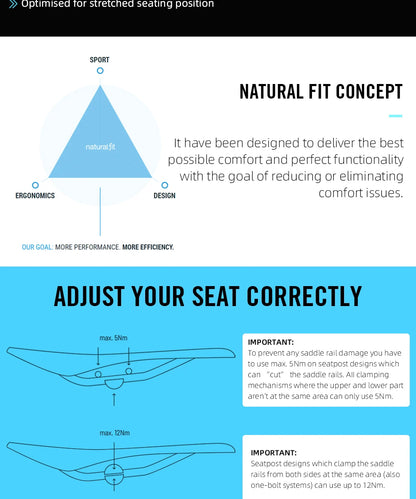 RYET Carbon 3D Printed Bike Saddle – Ultralight 175g Seat for Men & Women Road, MTB, Gravel, Triathlon Cycling