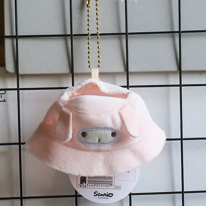 Sanrio Doll Clothing & Accessories Set – Hello Kitty, My Melody & Kuromi Outfit for Labubu V1/V2 Dolls with Hair Band & Messenger Bag