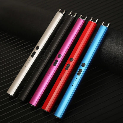 Electric Arc Plasma Lighter – USB Rechargeable Windproof Flameless Candle, Kitchen & Outdoor BBQ Ignition