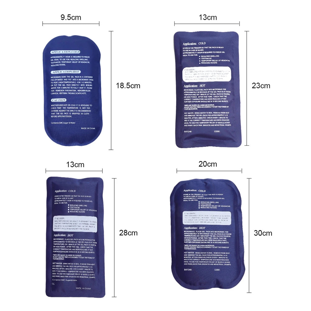 Reusable Ice Bag & Sports Icing Packs – Hot & Cold Therapy for Knees, Ankles, Muscles, Injuries & Back Pain Relief