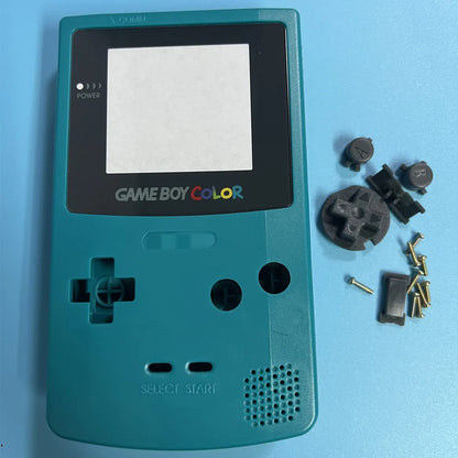 Game Boy Color Replacement Shell - Limited Edition Luminous Housing Case & Accessories