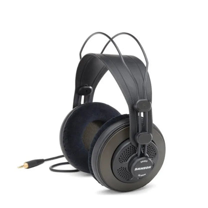 Samson SR850 Semi-Open Studio Monitoring Headphones – HiFi Professional Over-Ear Headset for Recording & Mixing (Original, No Box)