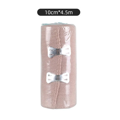 Elastic First Aid Bandage - Stretch Wound Dressing Wrap for Outdoor Sports and Sprain Support