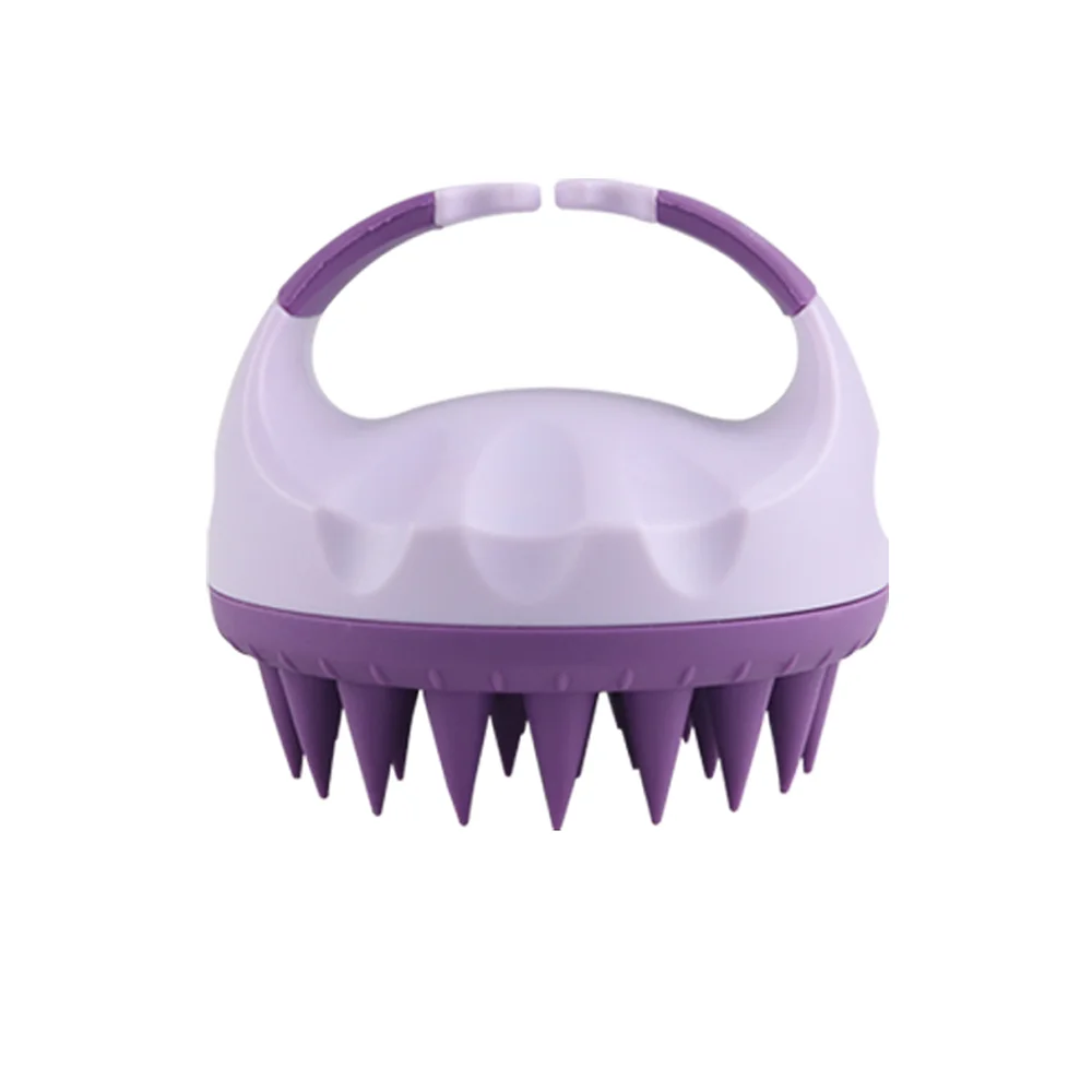Silicone Scalp Massage Shampoo Brush - Soft Hair Washing Comb for Deep Cleaning, SPA Treatment & Salon Care