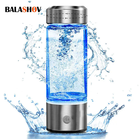 Hydrogen-Rich Water Cup – Portable Electric Generator Bottle with Titanium Filter, USB Rechargeable for Healthcare
