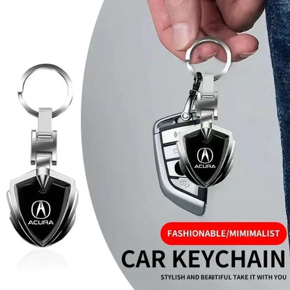 3D Metal Car Logo Keychain – Key Ring for Acura RDX, Integra, TLX, MDX, ZDX, RLX, TSX, RSX, NSX Accessories