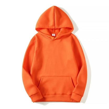 Fashion Men's & Women's Hoodies – Casual Solid Color Sweatshirts for Spring, Autumn, Winter