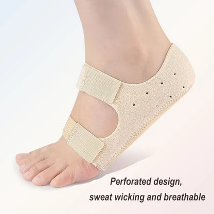 Plantar Fasciitis Heel Support - Adjustable Shock-Absorbing Achilles Tendon and Heel Protector Inserts