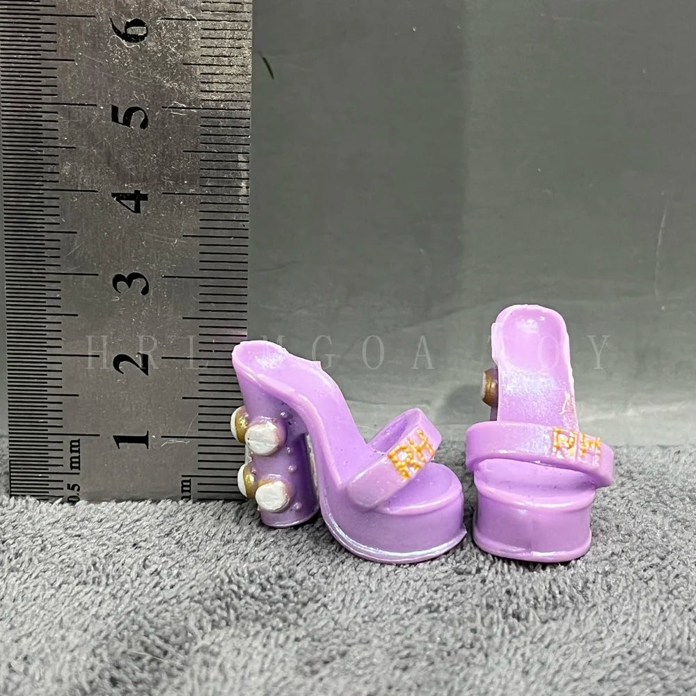 Original Rainbow School Doll – Multi-Style Shoes & DIY Dress-Up Accessories for Girls