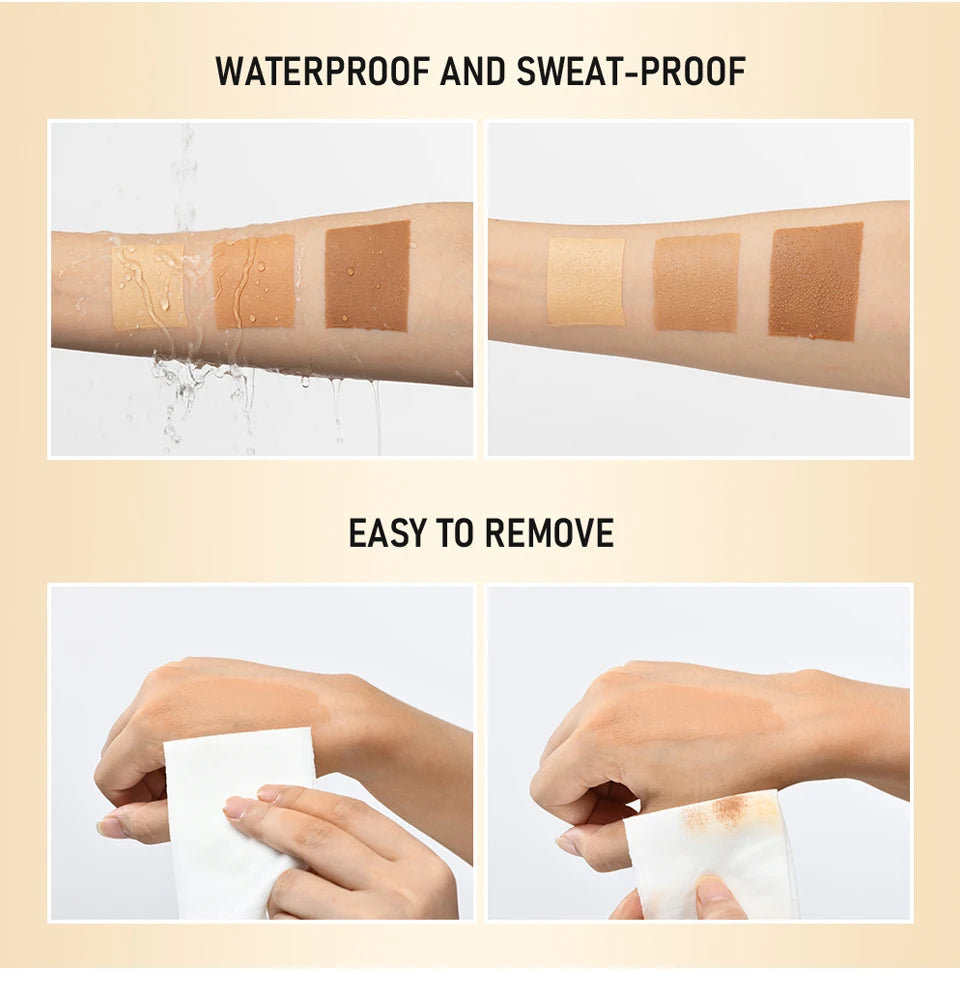 Leg Makeup Lotion – Waterproof Long-Lasting Body Foundation & Tanning Cream for Even Skin Tone, Medium Bronze