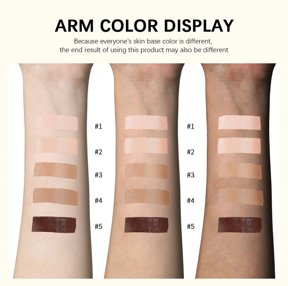 Turn Up The Base Blurring Foundation – Long-Lasting, Oil-Control Matte Face Makeup Cosmetics