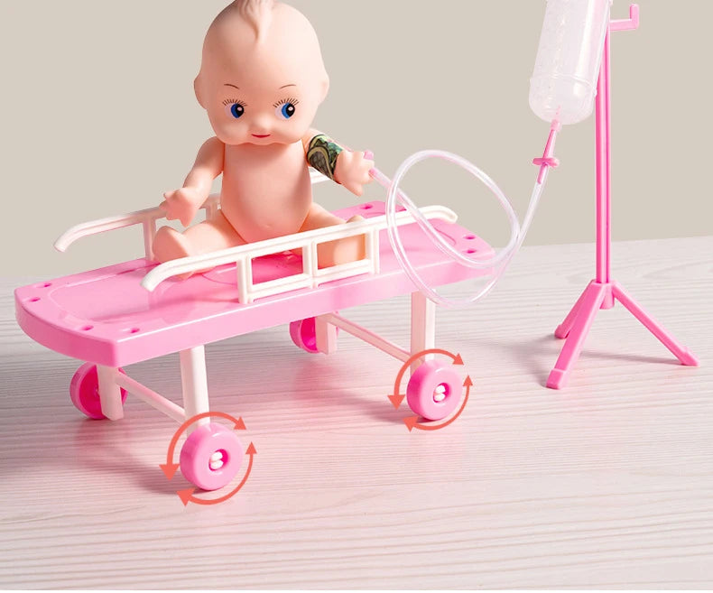 Children's Doctor Play Set - Simulation Nurse Toy Accessories for Boys & Girls, Home Play Gift