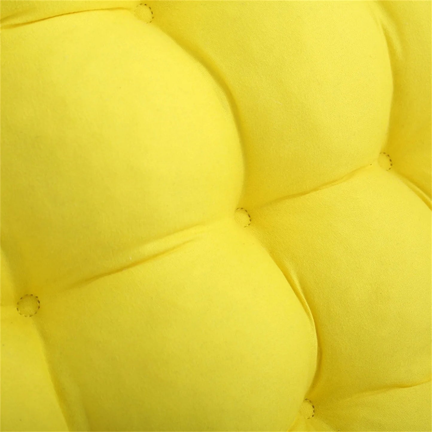 Solid Square Chair Cushion – Soft Cotton Upholstery for Office, Home, Car, and Garden Sun Lounge Seat