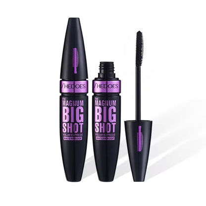 Black Thickening Mascara - Waterproof Sweat-Proof Long Lasting Eyelash Setting Cream