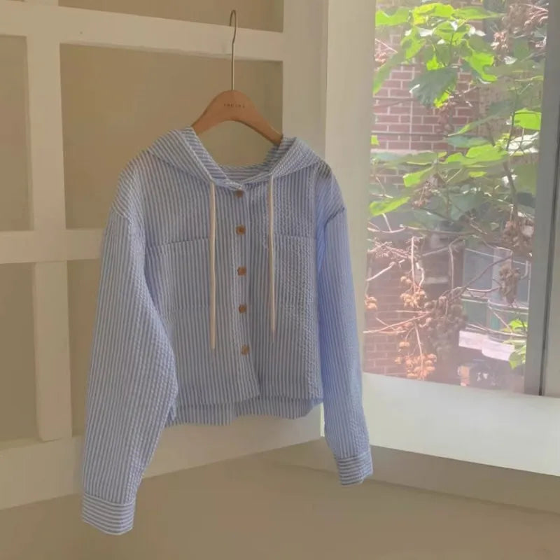 Women’s Summer Long-Sleeve Shirt - Casual Lightweight Sunshade Top for Everyday Wear