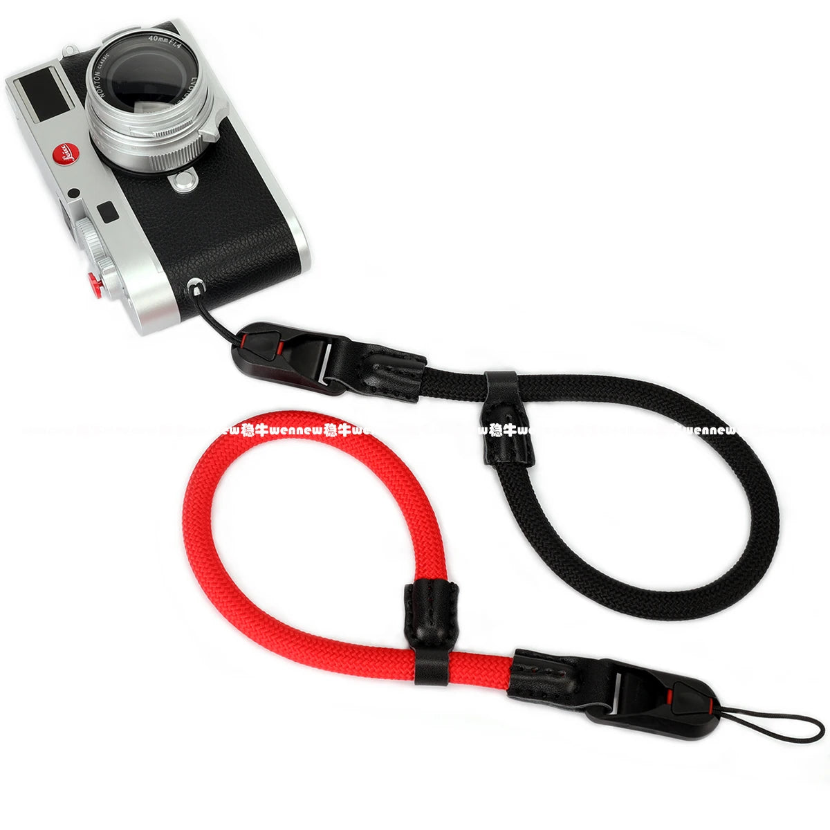 Nylon Rope Sling Quick Release Camera Strap – Wrist & Neck Shoulder Strap for Fujifilm, Sony, Nikon, Canon & Leica Mirrorless Cameras