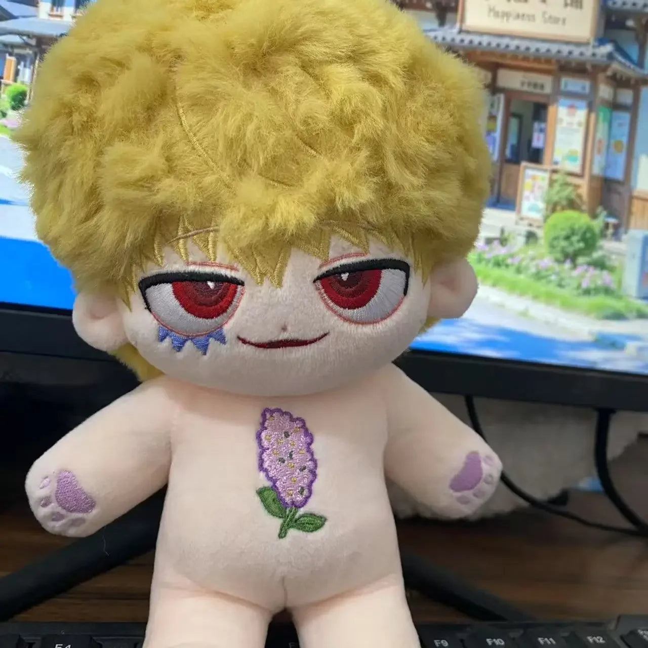 20CM Corazonz Anime Plush Figure – Dress-Up Cotton Doll Toy, Adorable Plush Gift for Fans