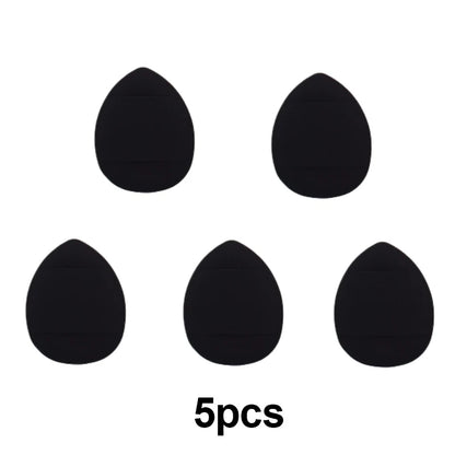 5/10Pcs Mini Finger Puff Foundation Sponge Set for BB Cream, Concealer & Powder - Makeup Applicator Tools