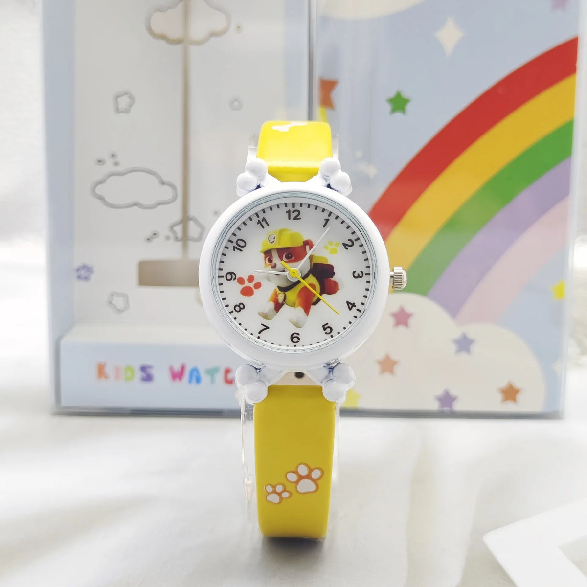 Paw Patrol Kids Digital Watch - Cartoon Character Wristwatch, Waterproof Birthday Gift for Children