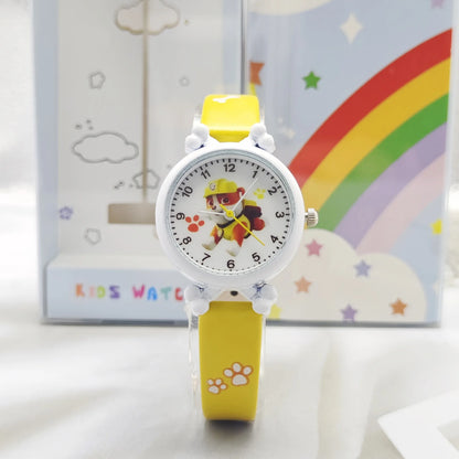Paw Patrol Kids Digital Watch - Cartoon Character Wristwatch, Waterproof Birthday Gift for Children