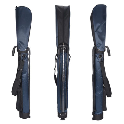 Lightweight Golf Club Bag with Bracket - Waterproof Stand Carry Bag, Golf Gun Rack Design