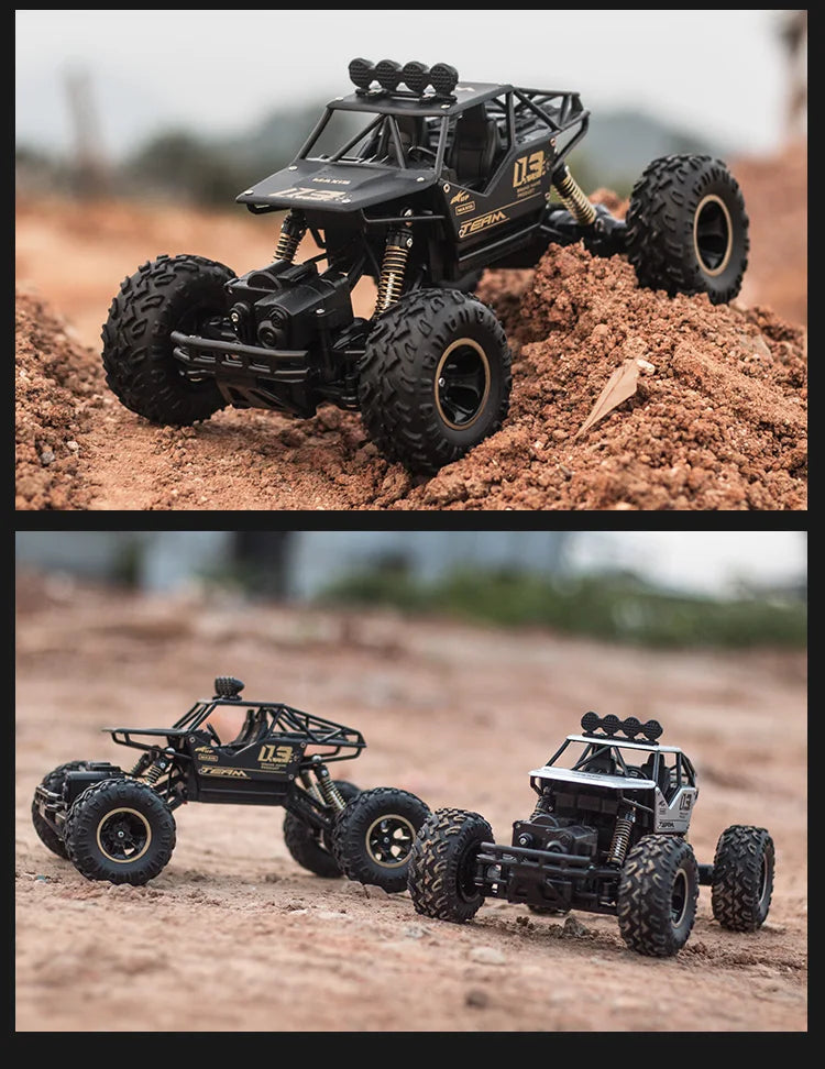 1:12 RC Off-Road 4WD Monster Truck – High-Speed 20Km/h All-Terrain Remote Control Car for Adults & Beginners