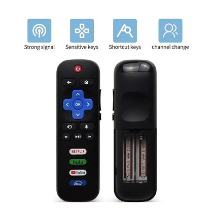 RC280A Replacement Remote for Roku TV, Compatible with TCL, Hisense, Onn, Philips (Not for Stick or Box)