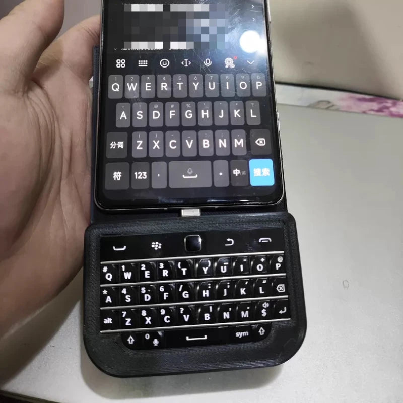BlackBerry Q20 Keyboard & Mouse - Type-C Wired Mobile Phone Keypad