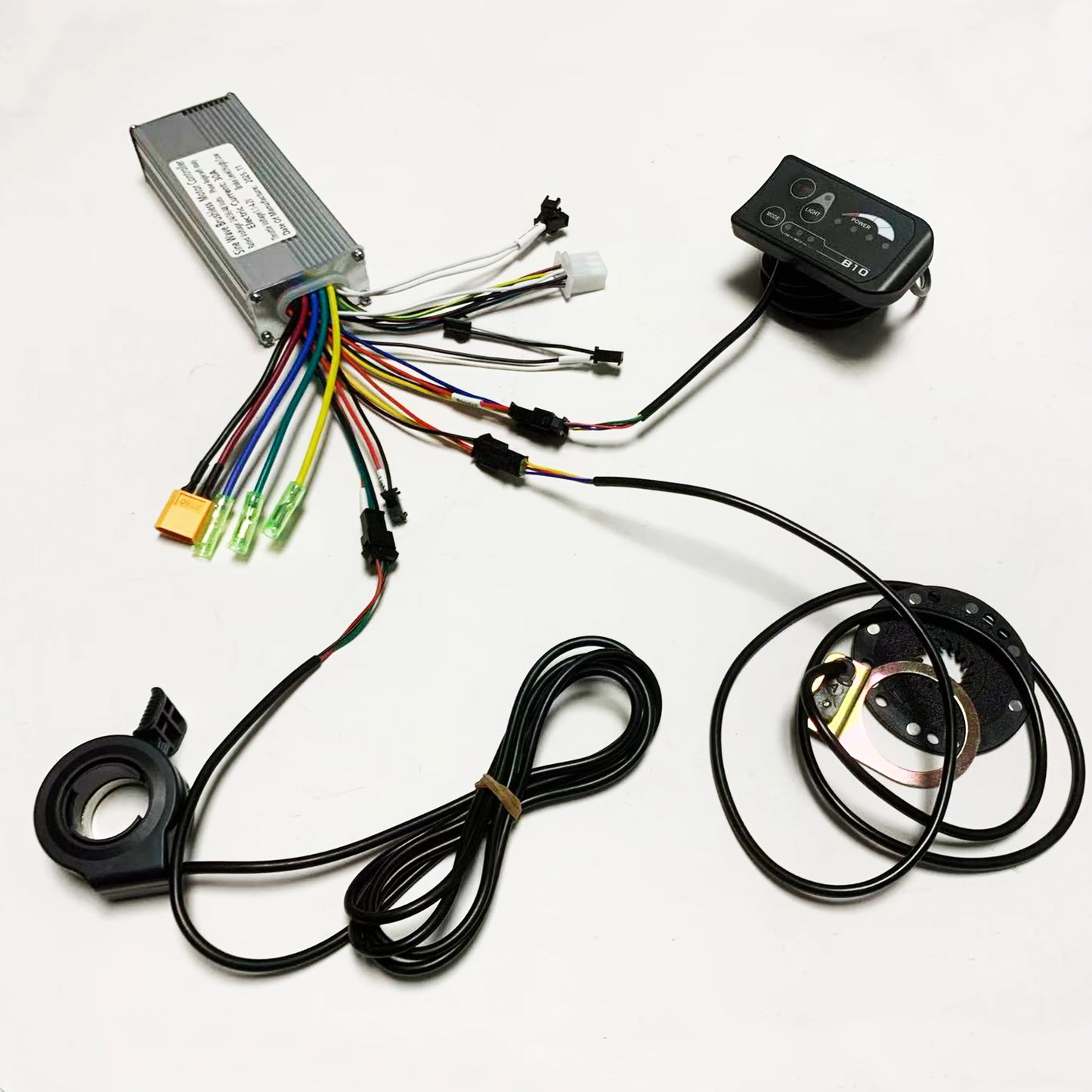 Brushless Motor Controller Kit - 24V/36V/48V 350W-500W E-Bike Sine Wave Controller with S810 LCD Display