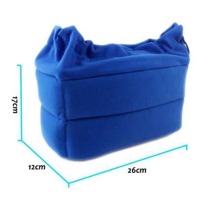 Camera Accessories Insert Bag – Padded Protective Lens & Gear Organizer for Canon, Nikon, Sony Photography