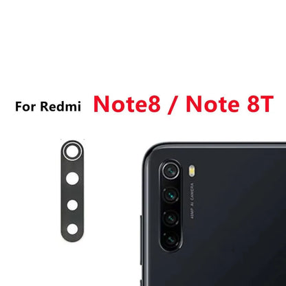 Rear Back Camera Glass Lens Replacement for Xiaomi Redmi Note Series with Repair Tools Kit