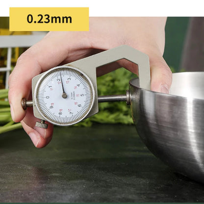 304 Stainless Steel Frying Pan – Non-Stick Skillet for Steak, Gas & Induction Cooking