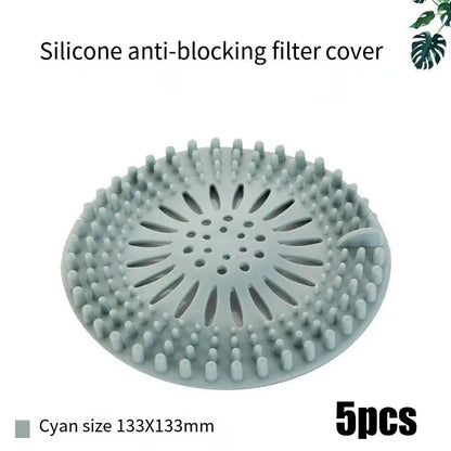Sewer Hair Floor Drain Filter – Anti-Clogging Bathroom & Kitchen Sink Cover, Magic Hair Catcher Tool