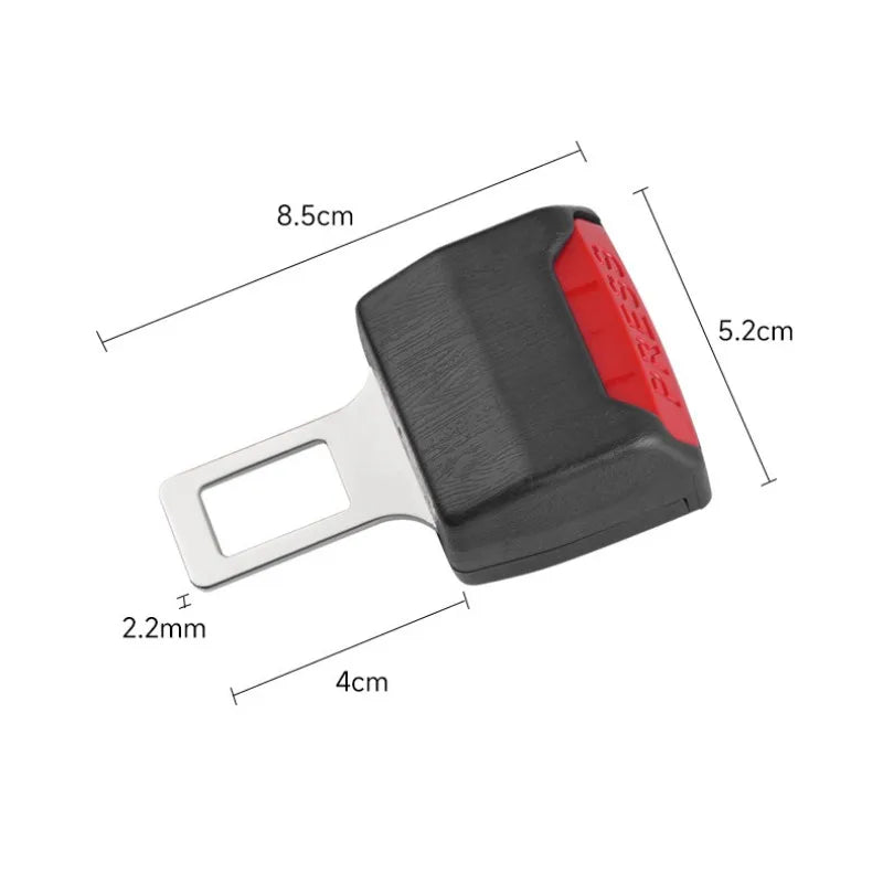 2PCS Car Seat Belt Clip Extenders - Safety Seatbelt Buckle Extension Plugs for Car Seats and Baby Car Accessories