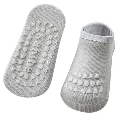 Baby Knee Pads Socks Set – Anti-Slip Crawling Safety Socks for Girls & Boys, Solid Color Leg Protector