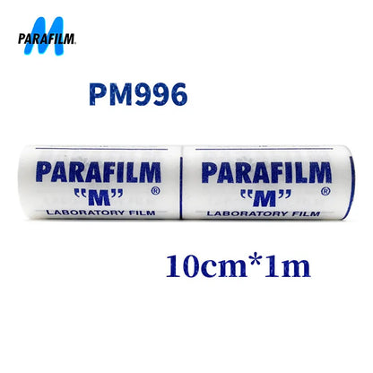Laboratory Parafilm M PM996 Sealing Film — 10cm x 1m/38m, Heat-Shrinkable, Dust-Proof Wrap for Beakers, Petri Dishes, Perfume Covers