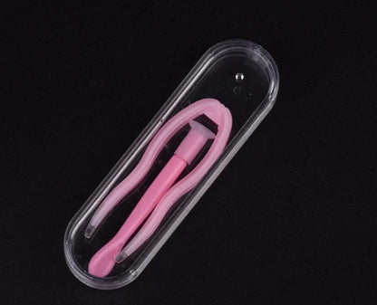 Color Contact Lens Case Set – Tweezers & Suction Stick Eye Care Tool Kit for Lens Insertion & Storage Container
