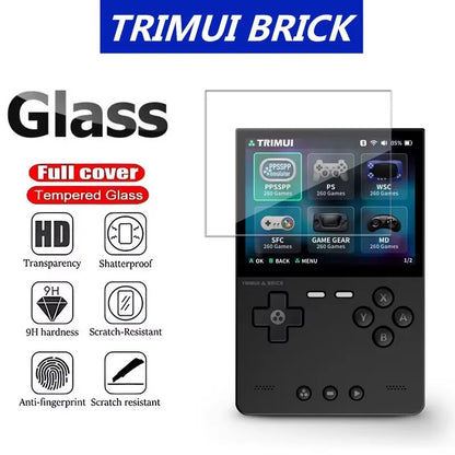 Trimui Brick Screen Protector EVA Case – Portable Cover for TG3040 Tempered Glass Film Accessories