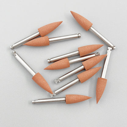 WELLCK Dental Silicone Grinding Heads – 12/10pcs Teeth Polisher for Low-Speed Dental Tools & Lab Use