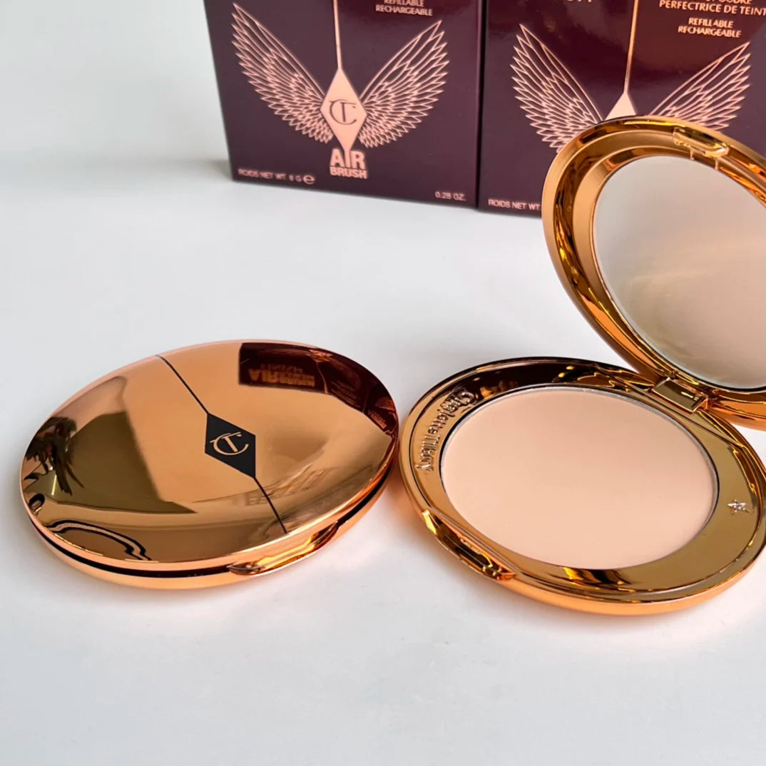 Charlotte Tilbury Airbrush Finishing Powder - Flawless Smoothing Pore-Blurring Makeup Setting Powder CT Cosmetics