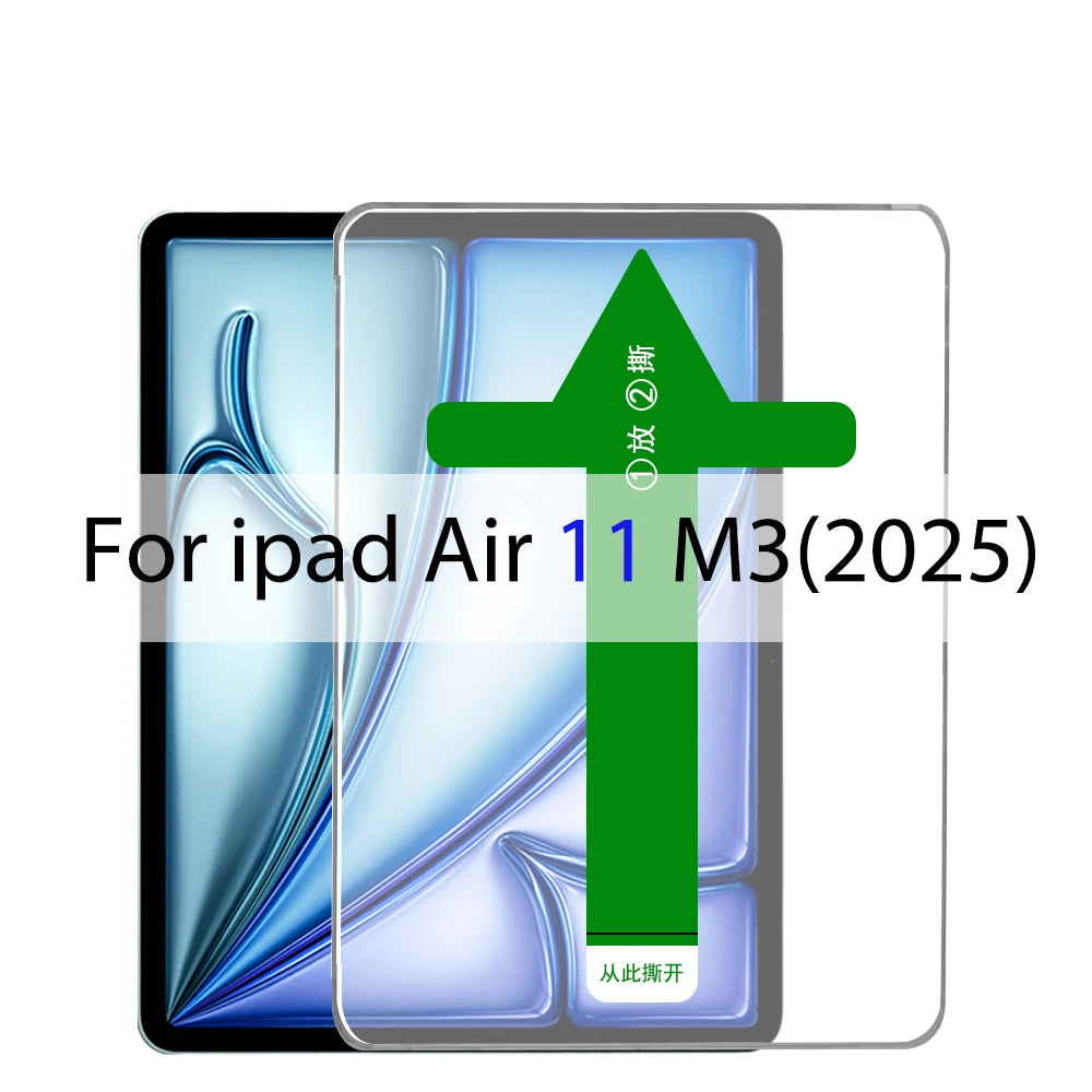 Auto Alignment Tempered Glass Screen Protector for iPad Pro & Mini – For iPad 11", 12.9", 10.9", Air 1-5, Mini 4-6